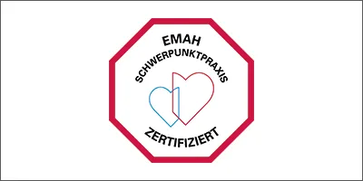 Logo EMAH - Kinderkardiologische Gemeinschaftspraxis